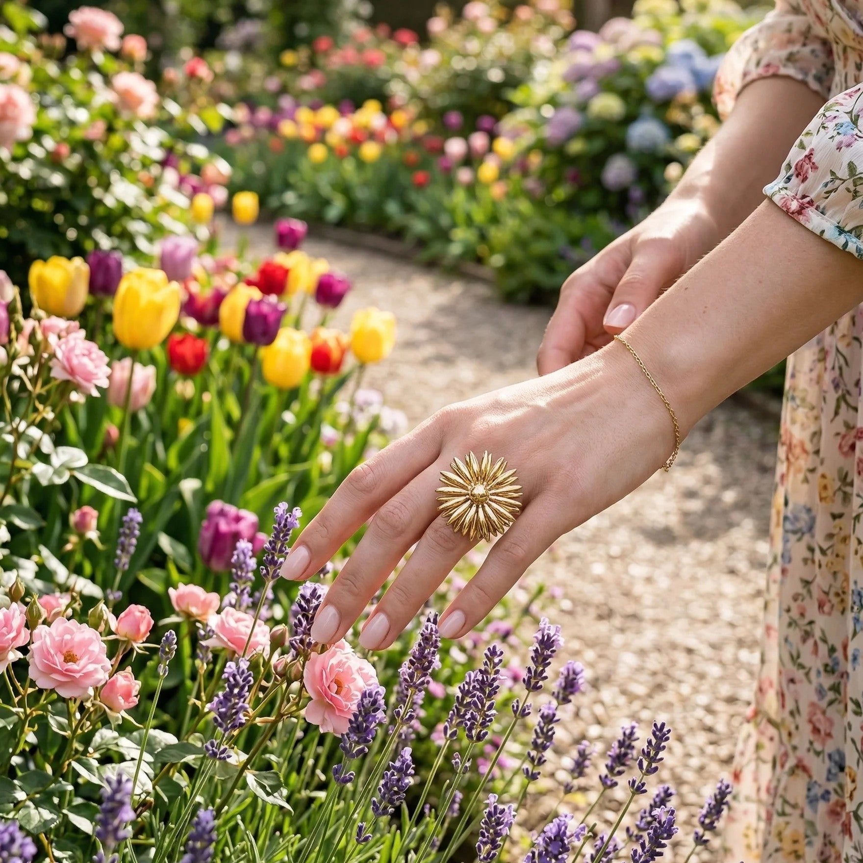 Bague Marguerite – Doré ou Argenté
