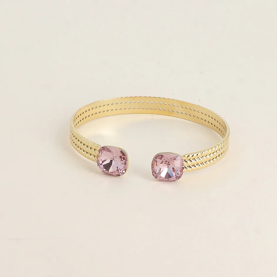 Parure Swarovski – Jonc Taïa & Bague Douce