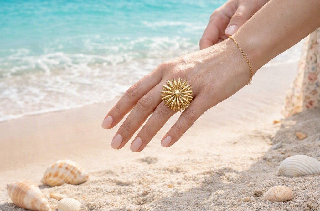 Bague Marguerite – Doré ou Argenté