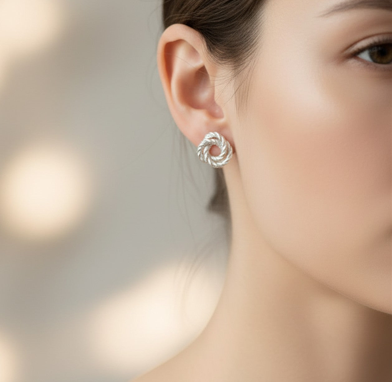 Boucles d’oreilles Olyss - argenté