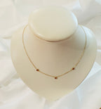 Collier "Maelia" - 3 oxydes de zyrconium