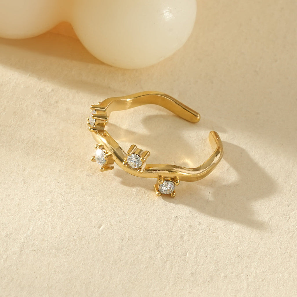 Bague “Althéa” – Doré & Argenté