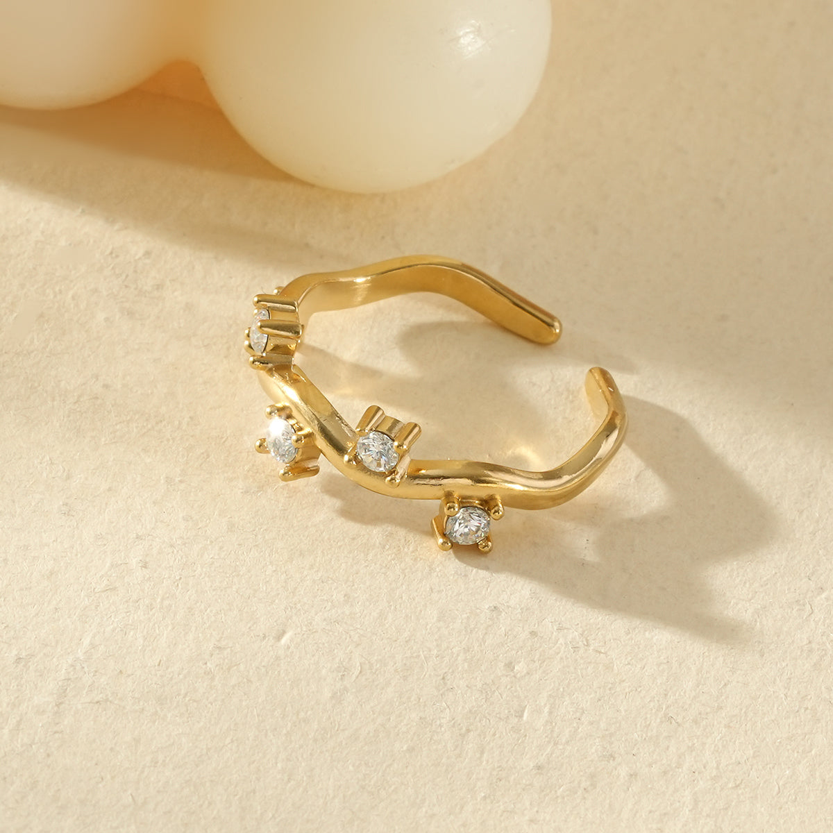 Bague “Althéa” – Doré & Argenté