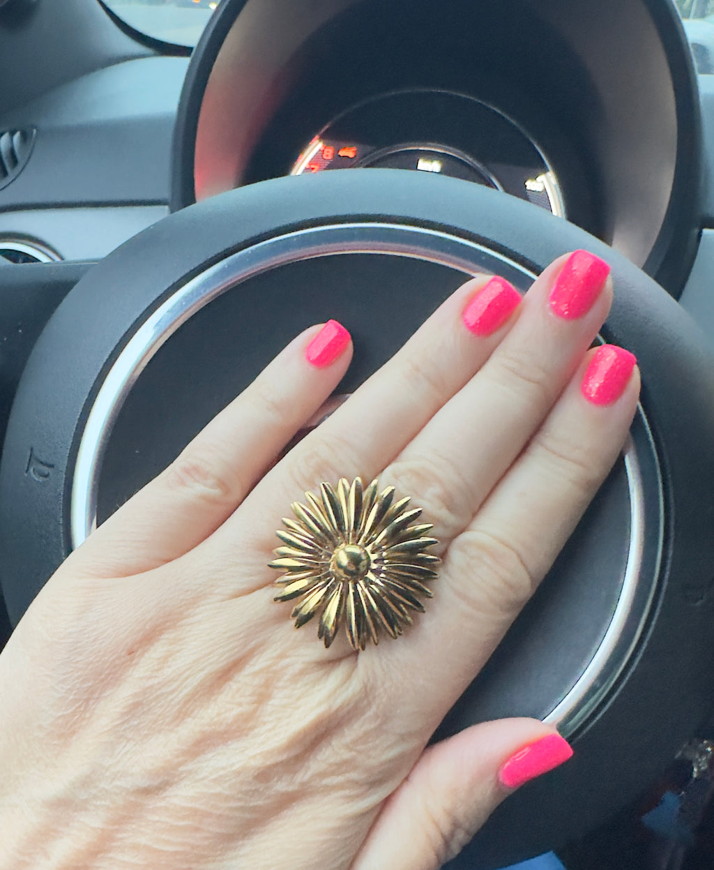 Bague Marguerite – Doré ou Argenté