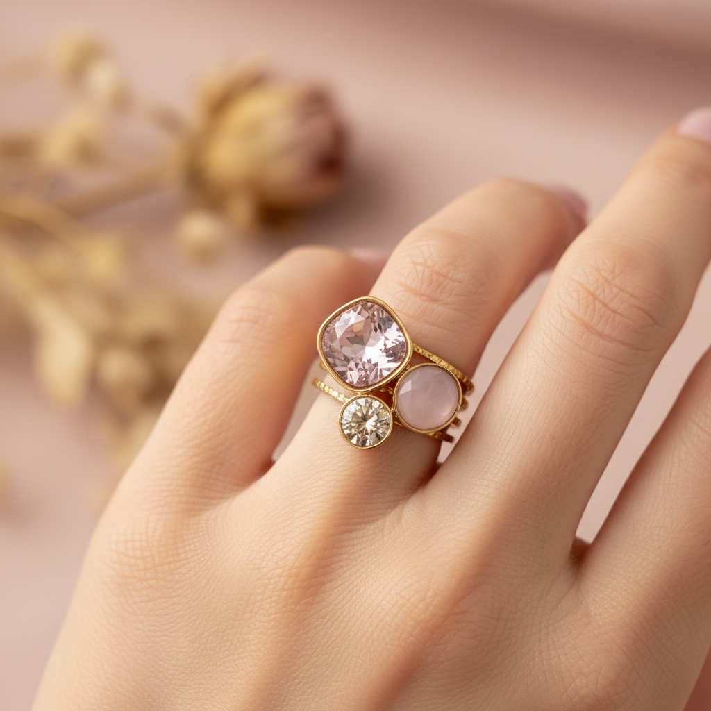 Bague Douce – Cristaux Swarovski®