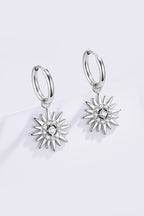 Boucles d’oreilles “Soléa” – Or & Argent