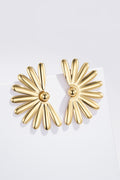 Boucles d'oreilles "Fleur"- doré