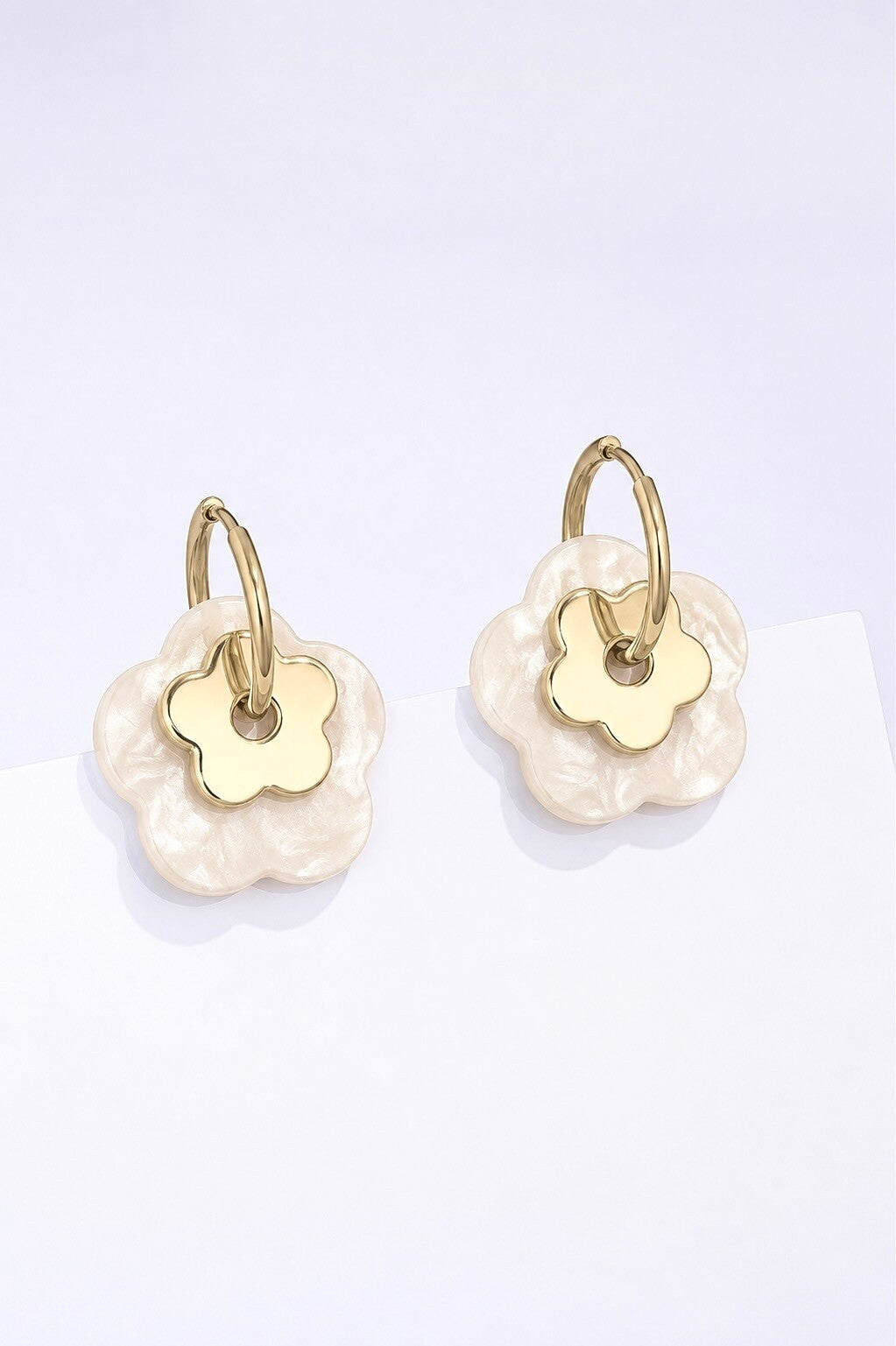 Boucles d'oreilles Lalie - doré