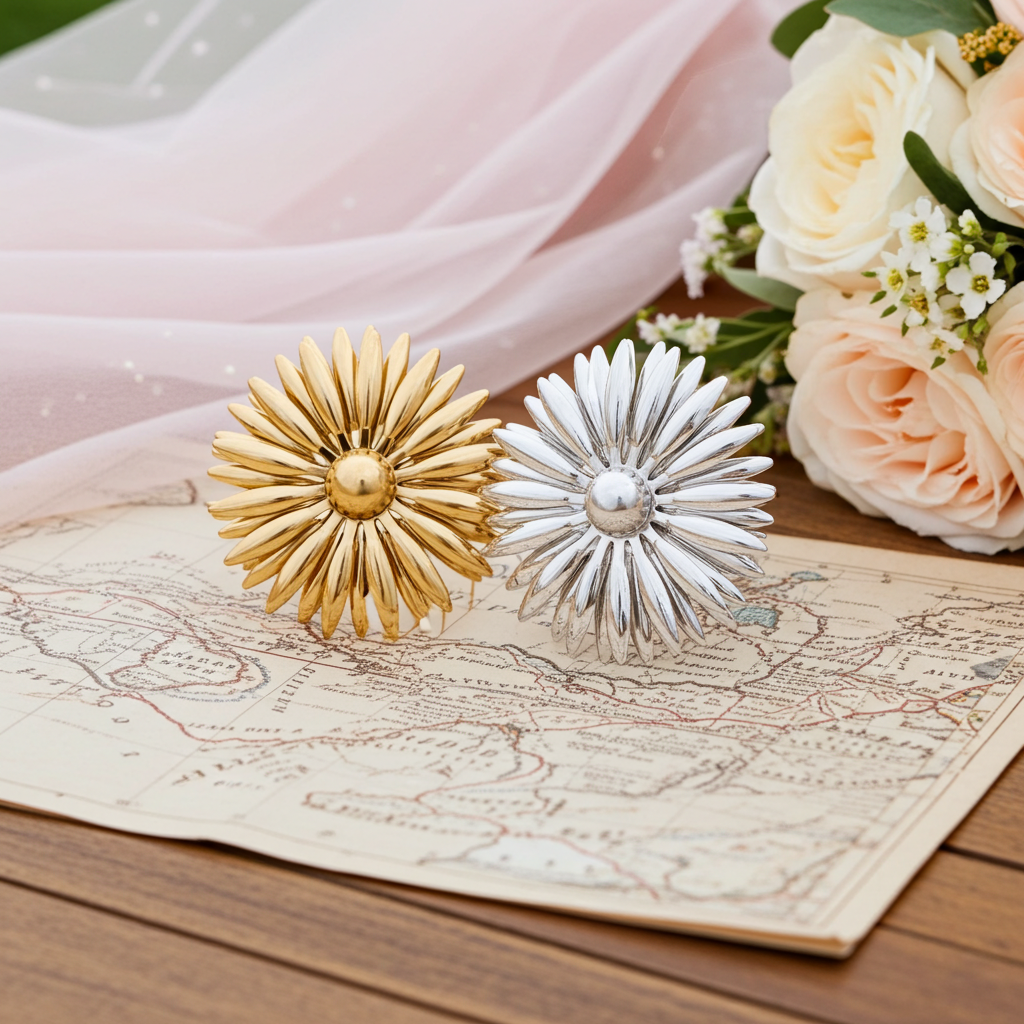 Bague Marguerite – Doré ou Argenté