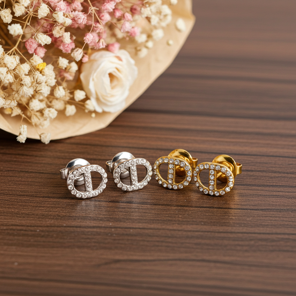 Boucles d’oreilles Marine – Doré ou Argenté