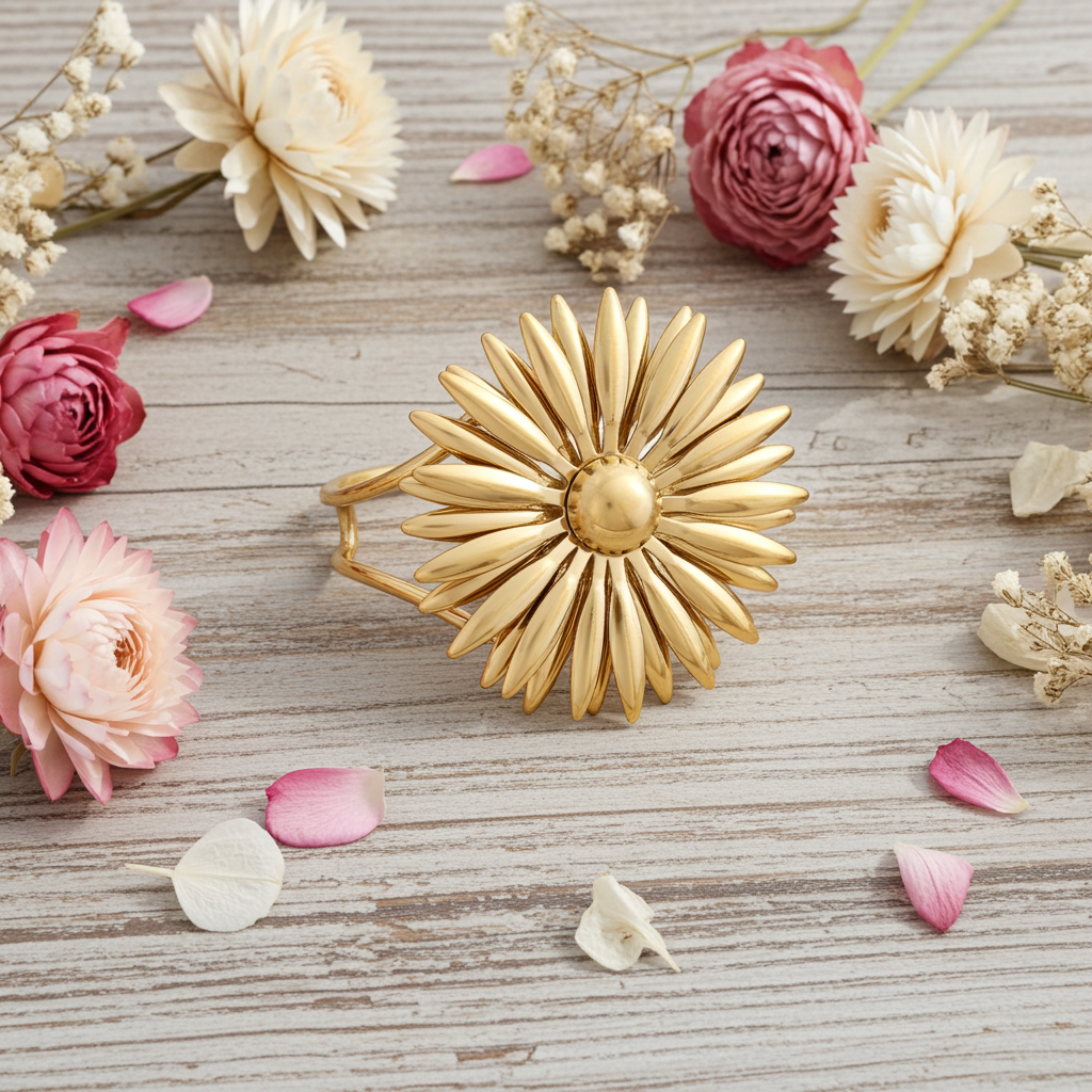 Bague Marguerite – Doré ou Argenté