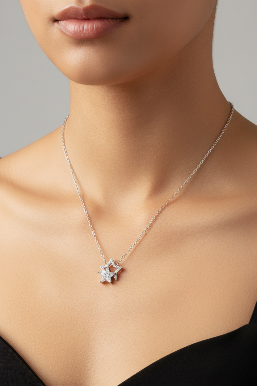 Collier Coralie – Argenté